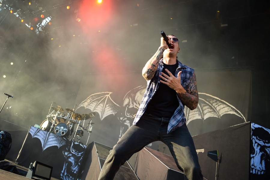 Avenged Sevenfold M. Shadows (12/15) Hail To The King Of The Ring! laut.de Foto