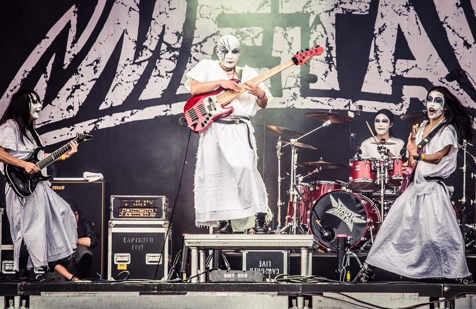 Babymetal – Voller Einsatz on stage: Metal à la Japan. – Metal!
