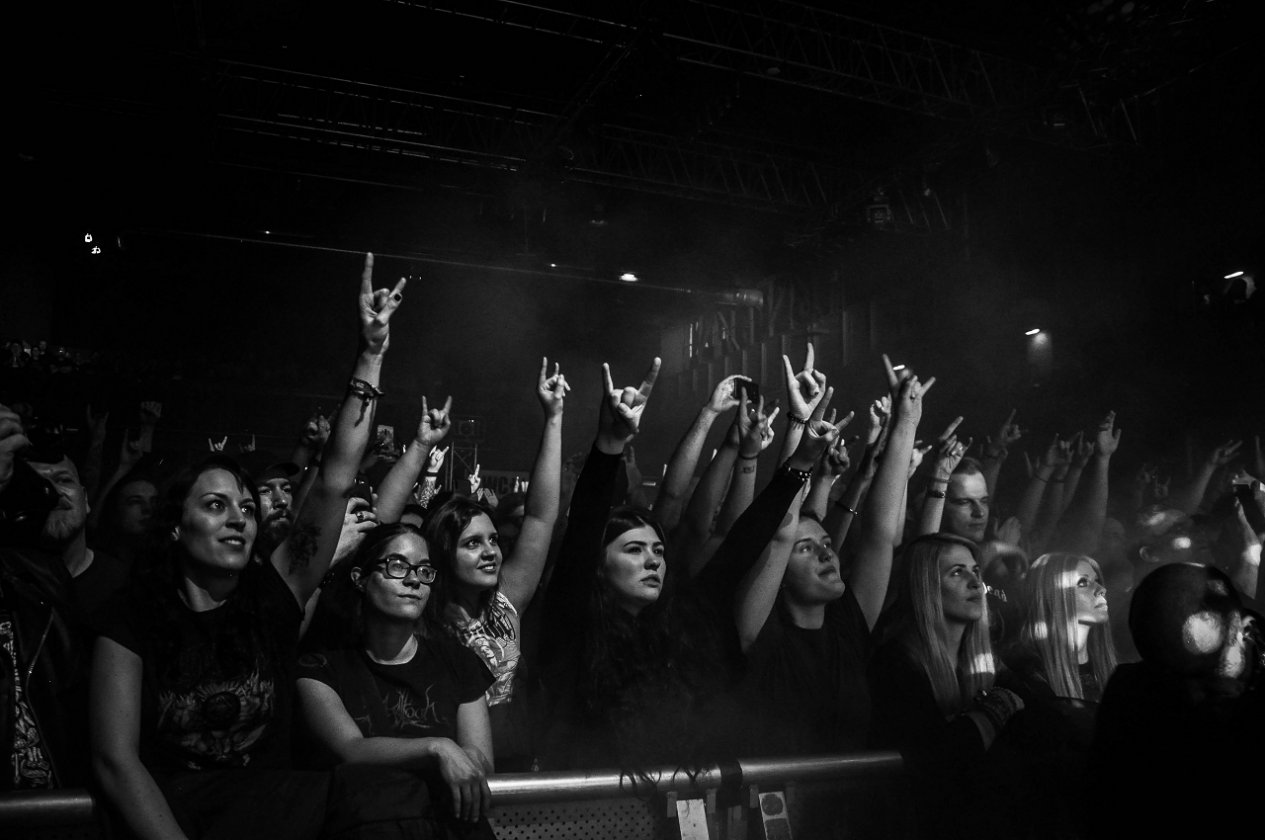 Behemoth – Die polnische Black-/Death-Institution auf "Ecclesia Diabolica Evropa"-Tournee. – Publikum.