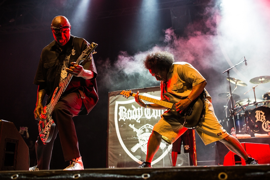 Body Count – Ice-T und seine Metalcore/Crossover-Gang. – Vincent meets Ernie.