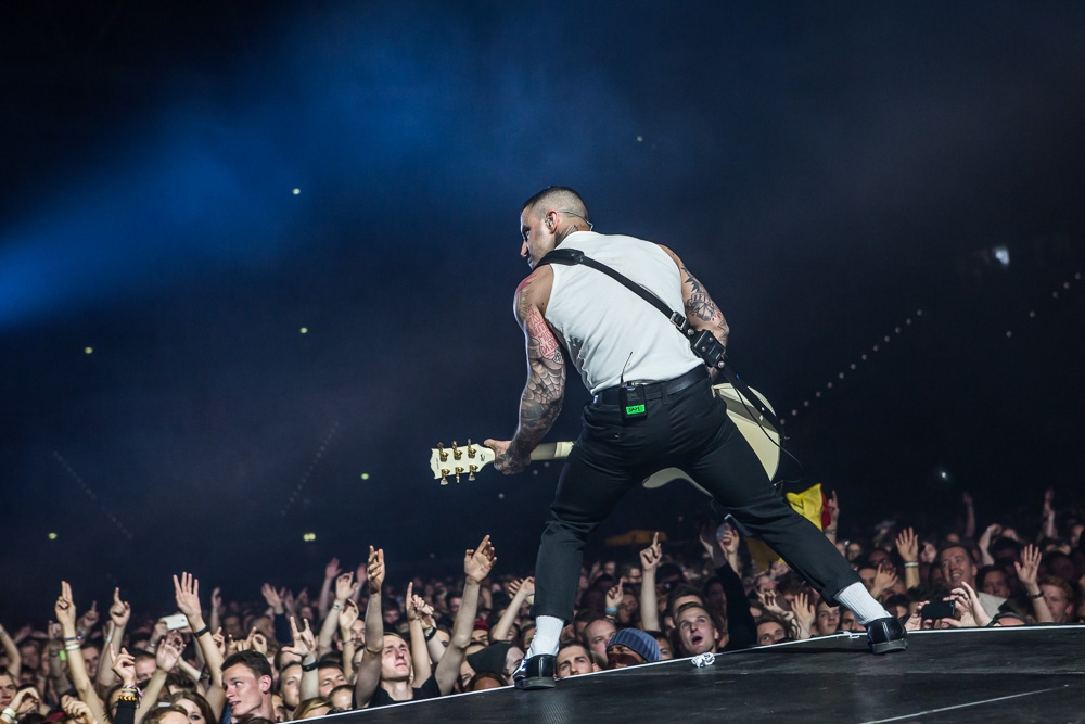 Broilers Heimspiel. (9/12) Die Broilers spielten für längere Zeit
