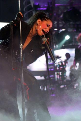 Christina Aguilera posiert (Pressefotos). – X-Tina in concert Teil 1