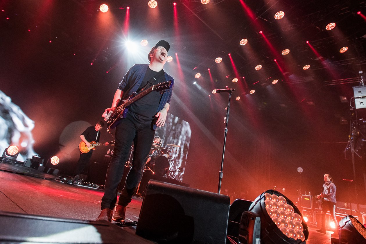 Auf "Mania"-Tour in Good Ol' Germany. – Fall Out Boy.