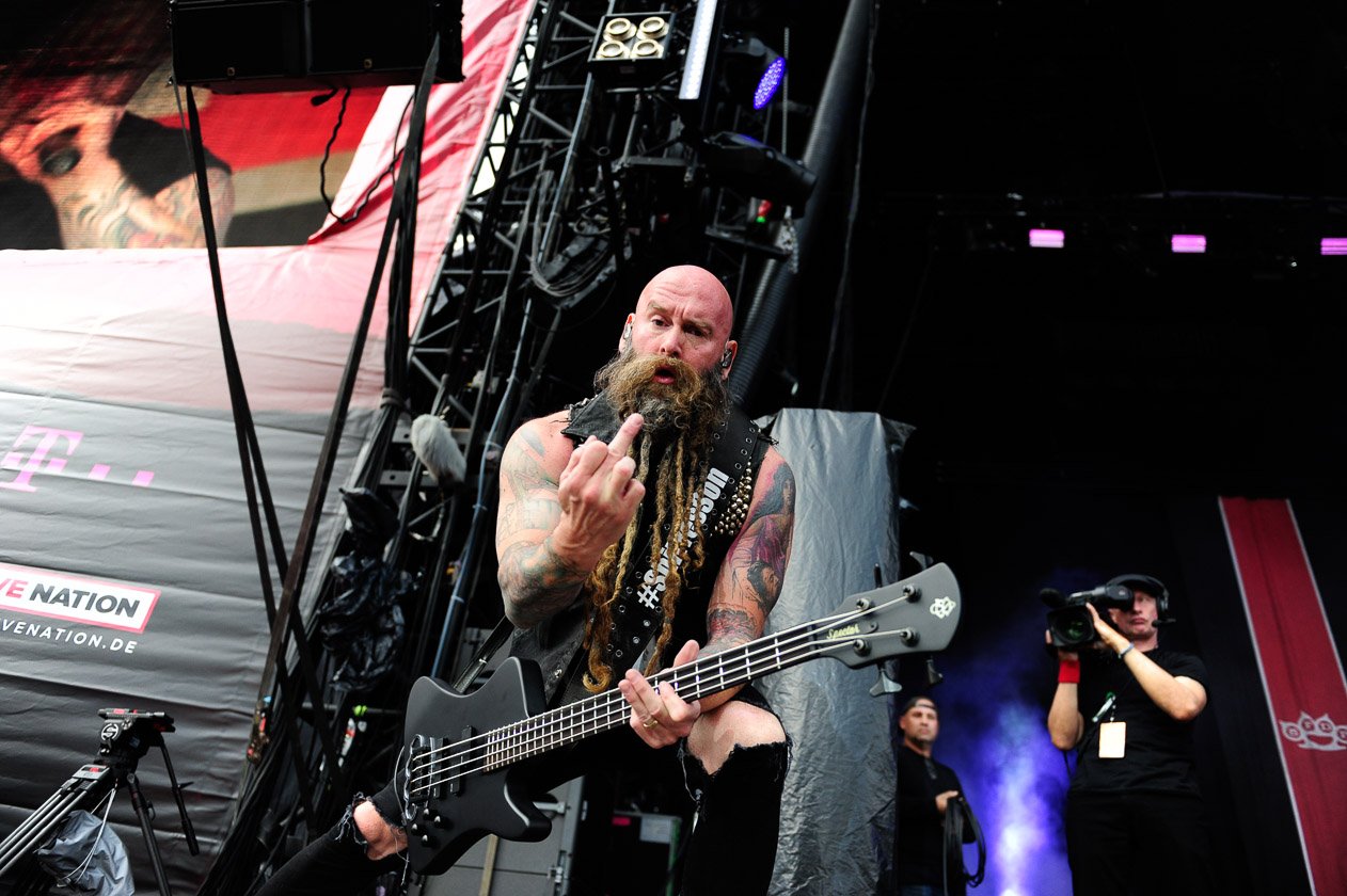 Five Finger Death Punch Chris. (8/9) Auf Festivals gesetzt Die Amis um Sänger Ghost. laut
