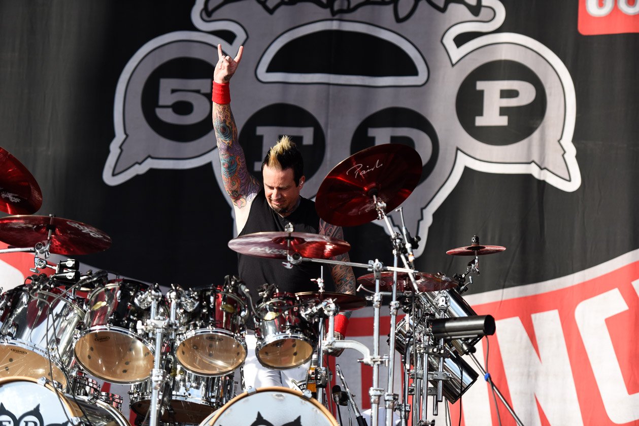 Five Finger Death Punch – Auf Festivals gesetzt: Die Amis um Sänger Ghost. – Jeremy Spencer.
