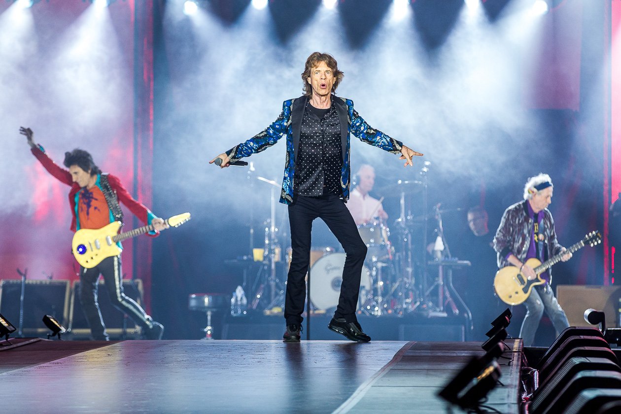 Das ganze Jahr über in den Clubs und auf Festivals unterwegs: Ausgewählte Bilder der laut.de-Fotografen. – Rolling Stones in Düsseldorf.