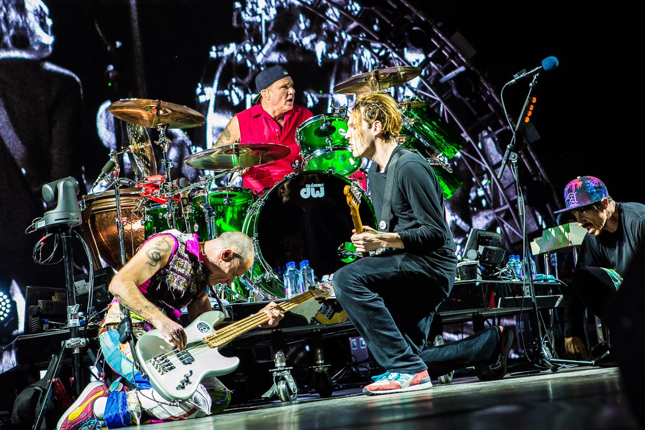 We proudly present: Die besten Schnappschüsse unserer Konzert- und Festivalfotografen. – Red Hot Chili Peppers, Rock Am Ring