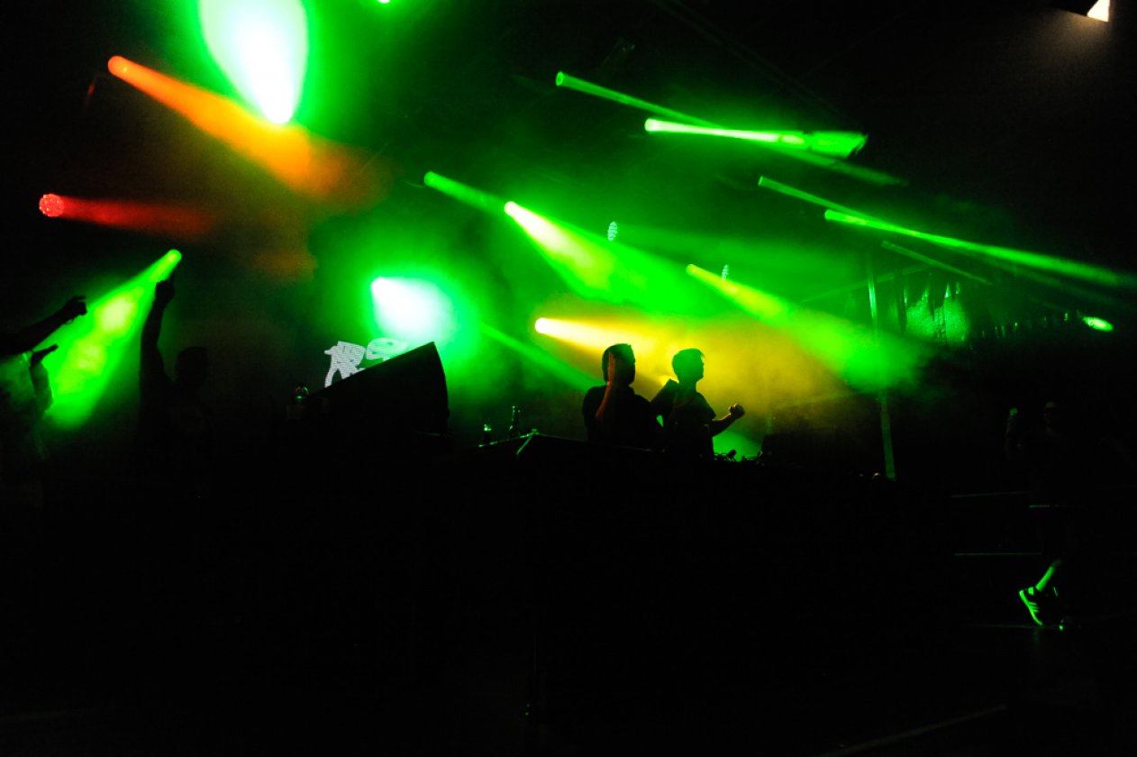 Die Fotos zur Elektrosause – DJ-Duo.
