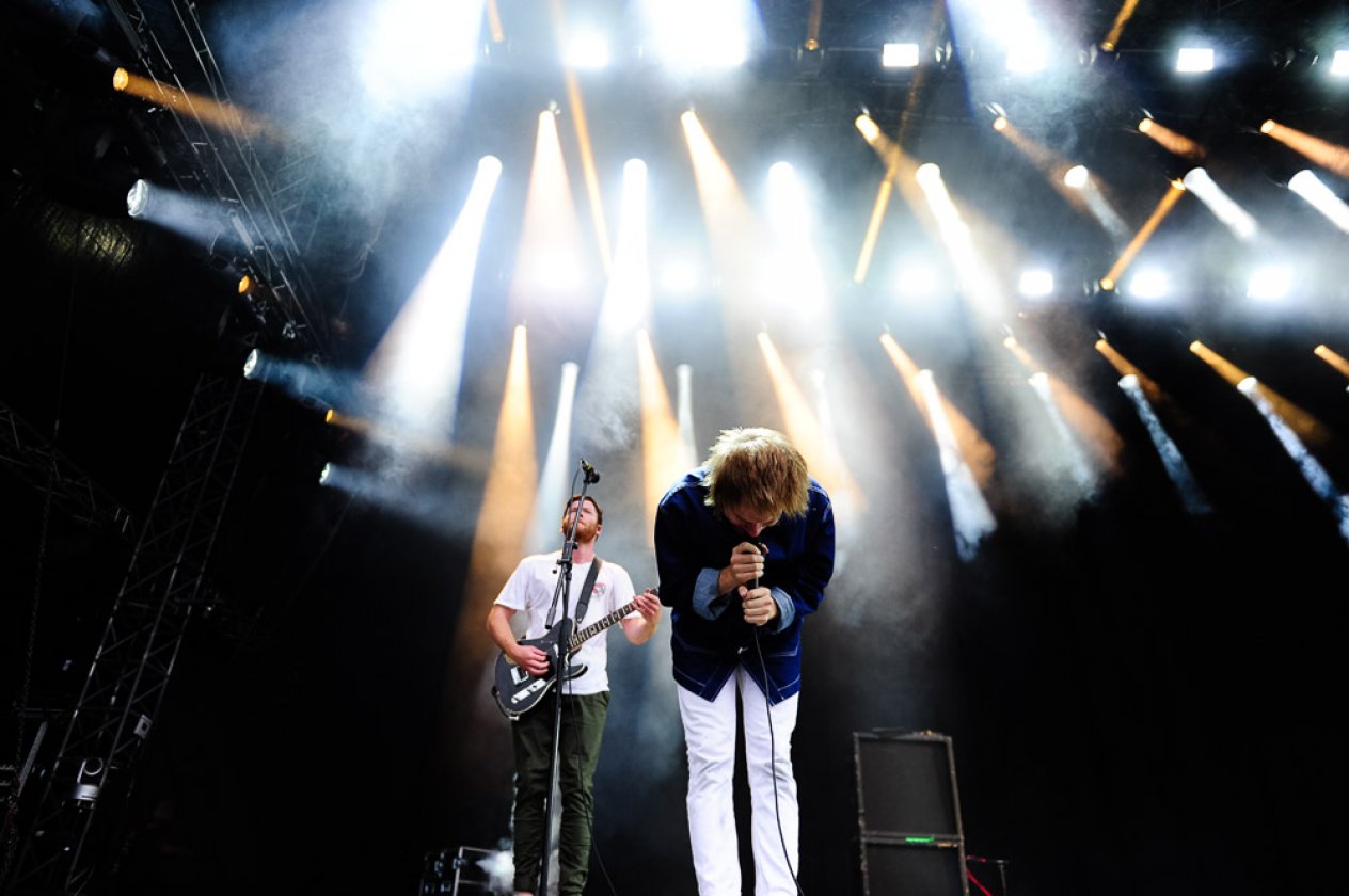 Muse, The Libertines, Bad Religion u.a. gratulieren zum Festivaljubiläum im Bodenseestadion. – Enter Shikari.