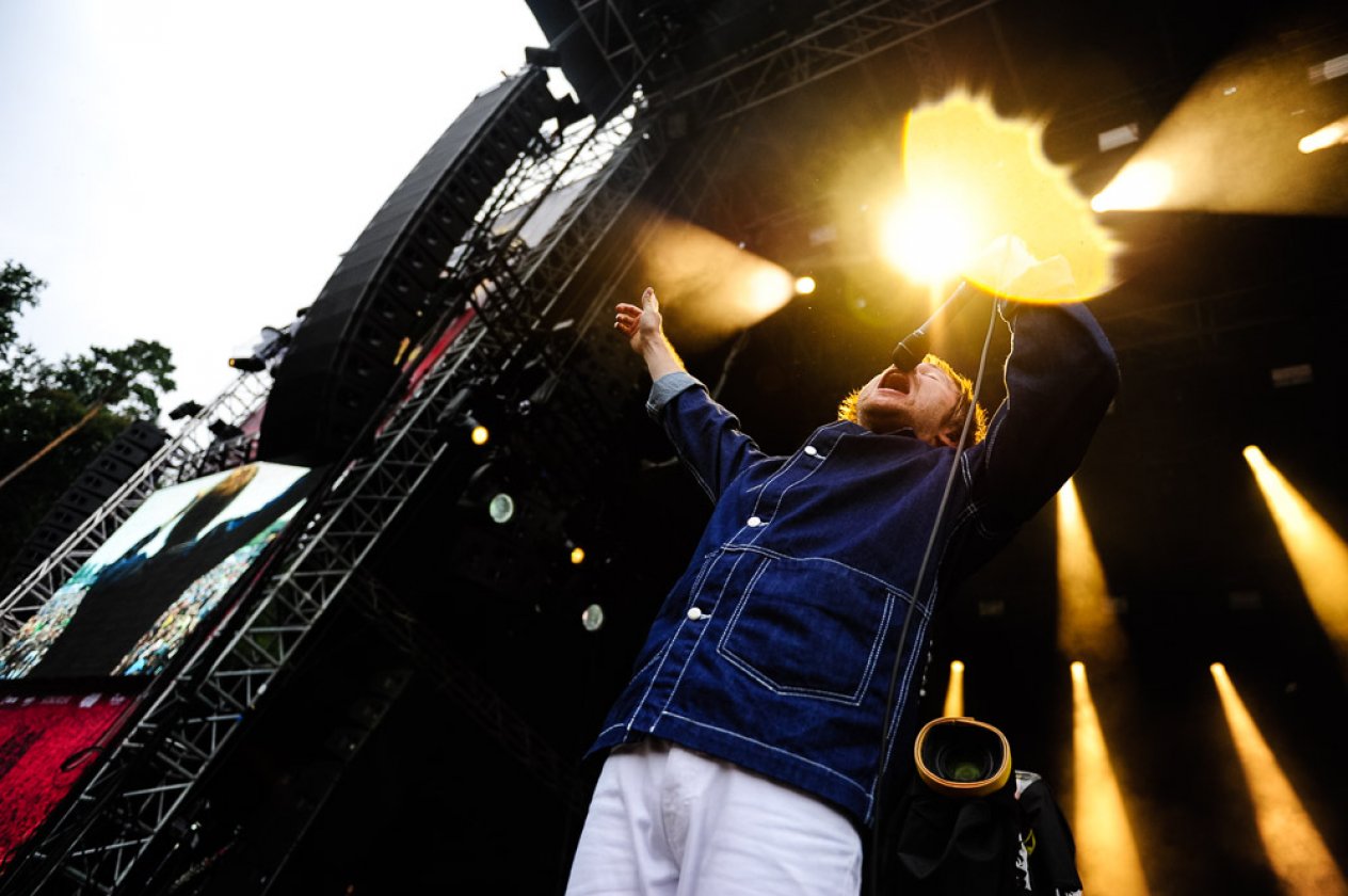 Muse, The Libertines, Bad Religion u.a. gratulieren zum Festivaljubiläum im Bodenseestadion. – Enter Shikari.