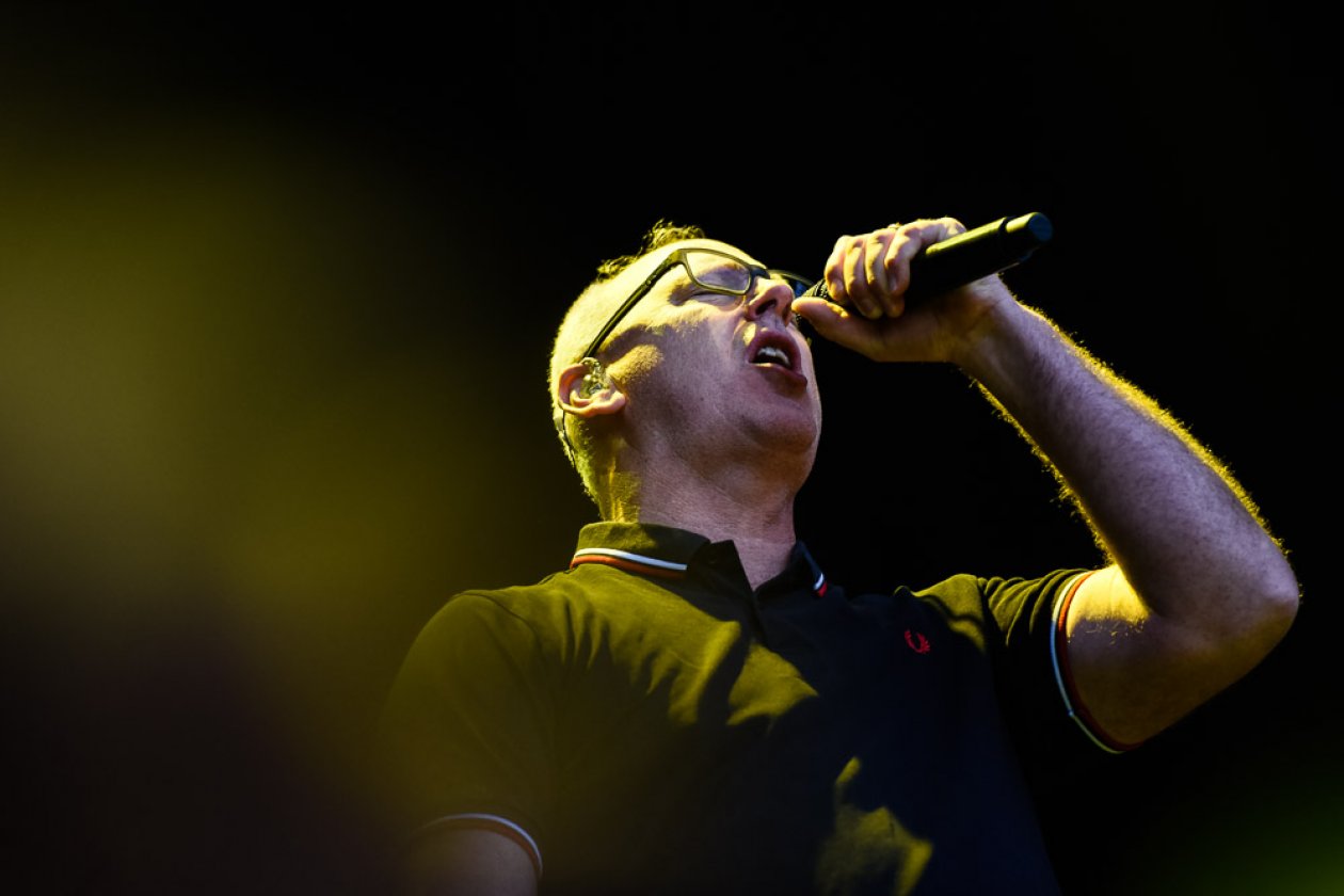 Muse, The Libertines, Bad Religion u.a. gratulieren zum Festivaljubiläum im Bodenseestadion. – Greg Graffin.