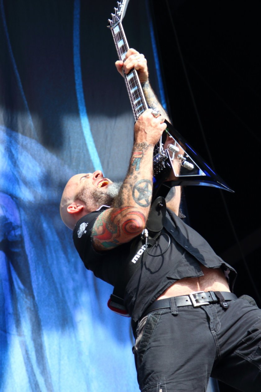 Alle Bilder vom Festivalsonntag – Anthrax.