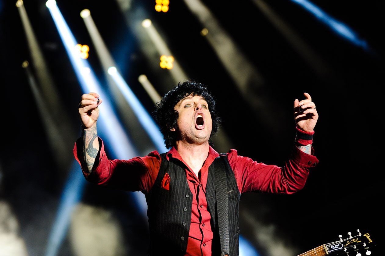 60.000 Zuschauer feiern ausgelassen in Neuhausen ob Eck. – Billie Joe Armstrong.