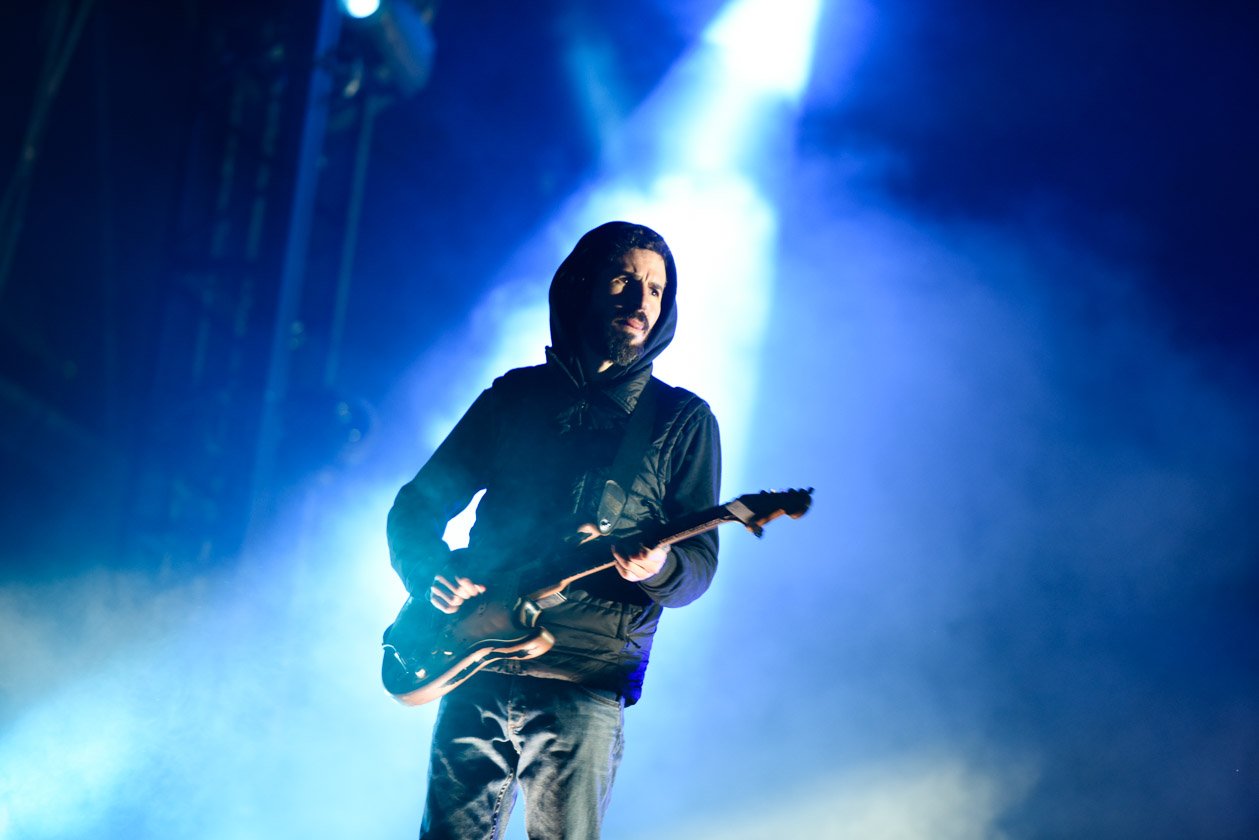 Am letzten Festivaltag gaben noch mal alle Gas: vor und auf den Bühnen. – Linkin Park.