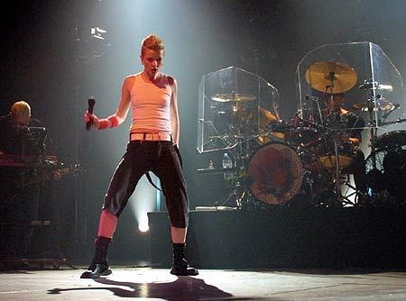 Garbage – Shirley Manson im Kölner Palladium, 10.04. 2002 – 