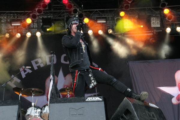 Hardcore Superstar – Brachten als einzige Band den Glam auf's Festival. – 