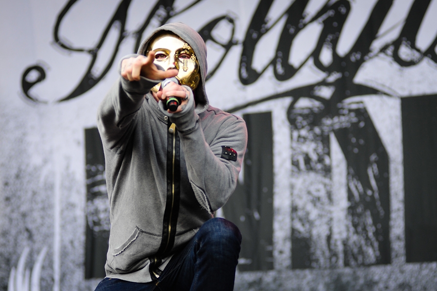 Die Maskenmänner geben Gas ... – Hollywood Undead bei Rock Am Ring 2011