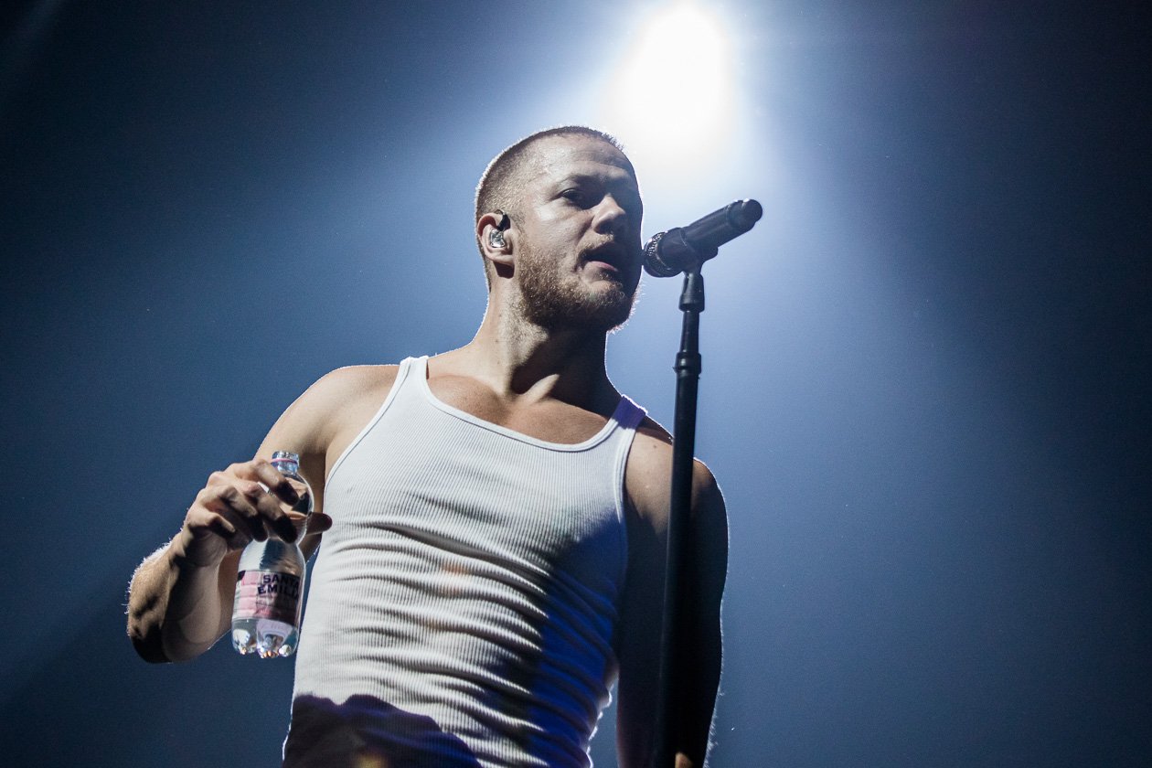 Imagine Dragons – Die Band aus Las Vegas - im Gepäck das aktuelle Album "Evolve". – Dan Reynolds.