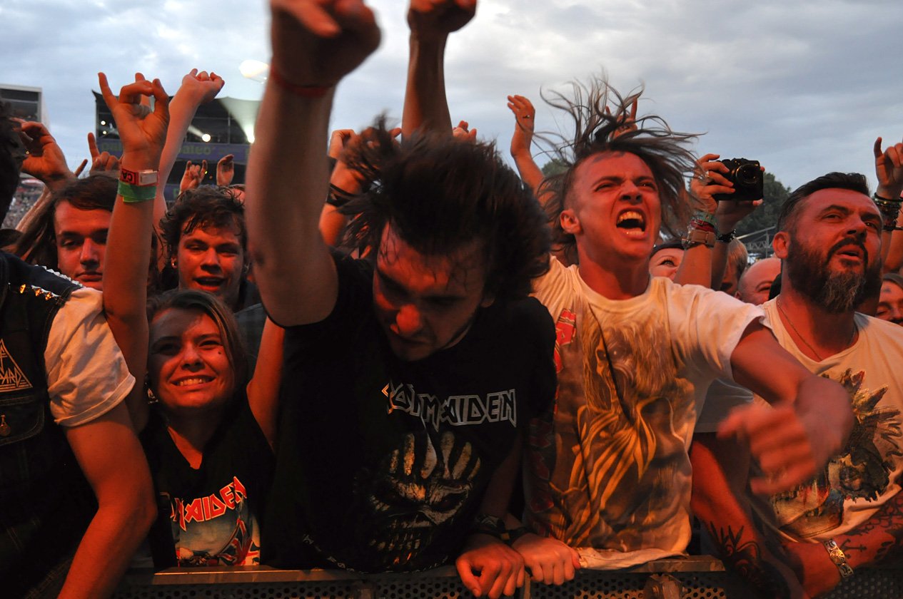 Iron Maiden – Bruce Dickinson und Co. rockten den Genfer See – Sehr zur Freude des wie immer höflichen wie partyfreudigen Paleo-Publikums.
