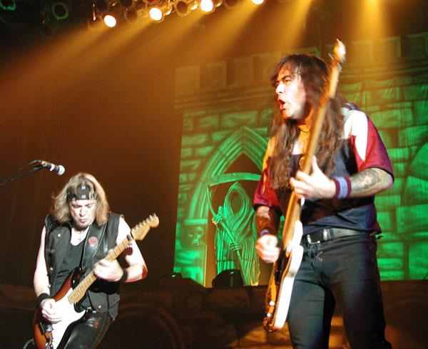 Iron Maiden präsentierten sich auf der "Dance Of Death"-Tour in Höchstform. – 
