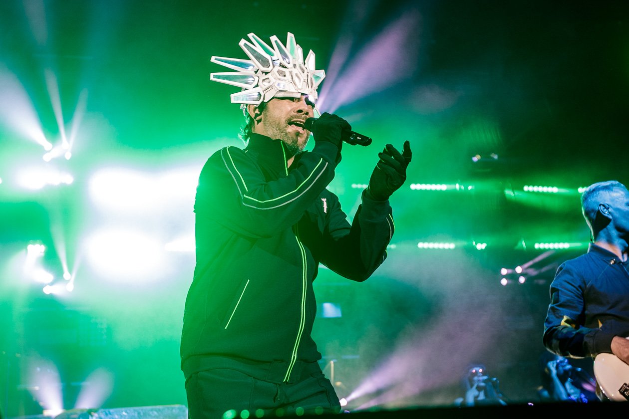 Jamiroquai Jay Kay. (3/25) Back in action die britischen Acidjazz