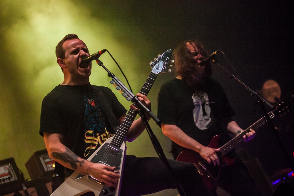Kvelertak – Im Dreierpaket mit Slayer und Anthrax. – Gitarrenattacke.