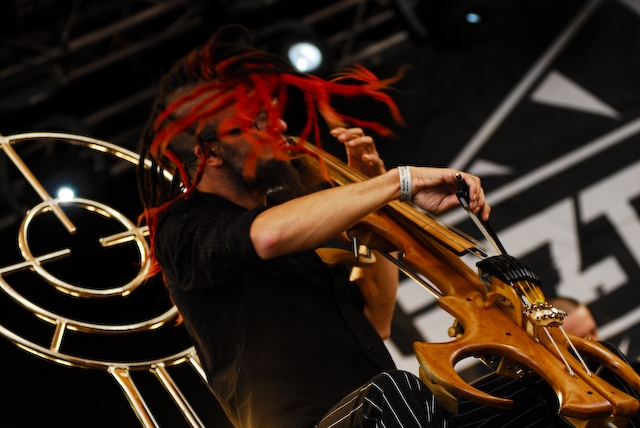 Letzte Instanz live beim Amphi Festival 2008. – 