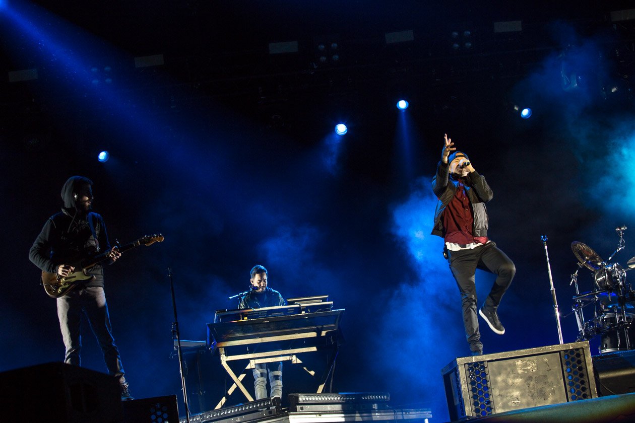 Linkin Park – Beim Hurricane.