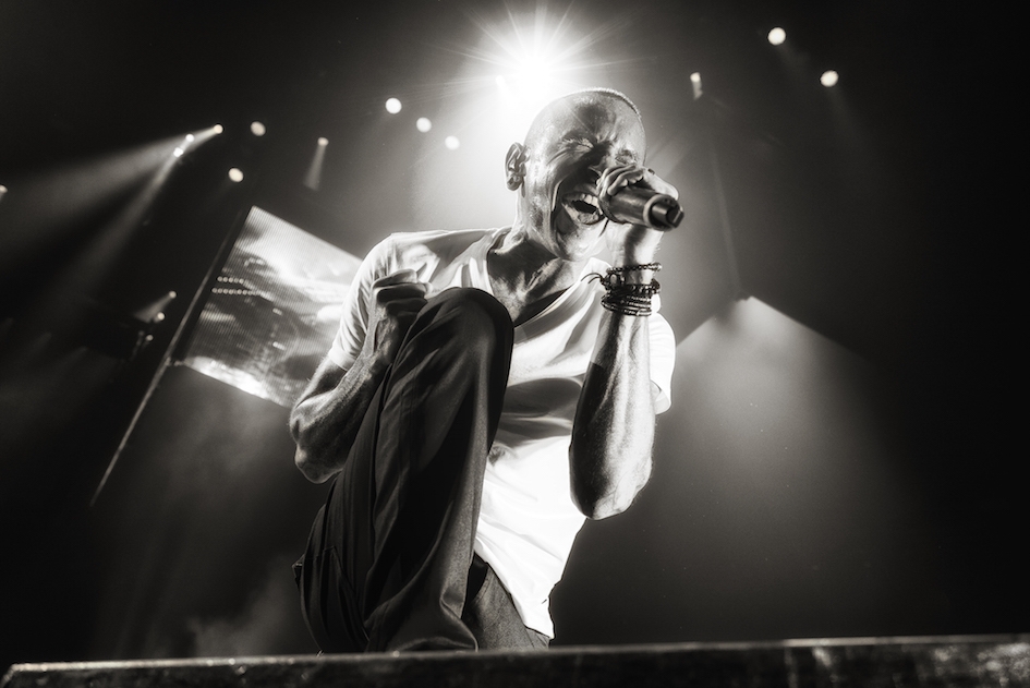 Linkin Park – Regelmäßig zu Gast in Good Ol' Germany - und dann natürlich nur in den größten Hallen. – Chester in der O2 World.