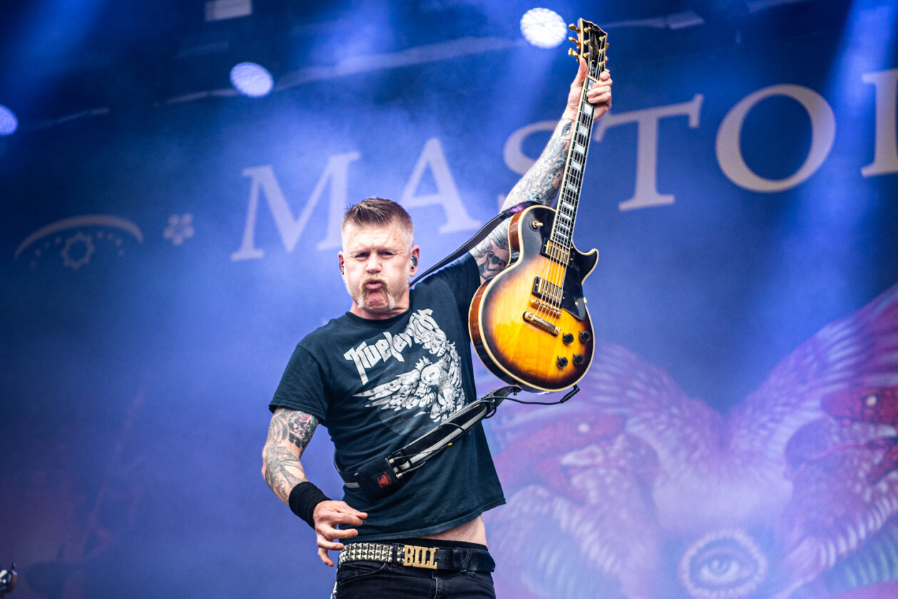 Mastodon Bill Kelliher. (3/14) Wo die amerikanischen ProgMetaller antreten, brennt die