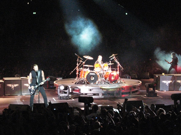 Metallica live beim Fan-Gig für "Death Magnetic" – Death Magnetic in Berlin.