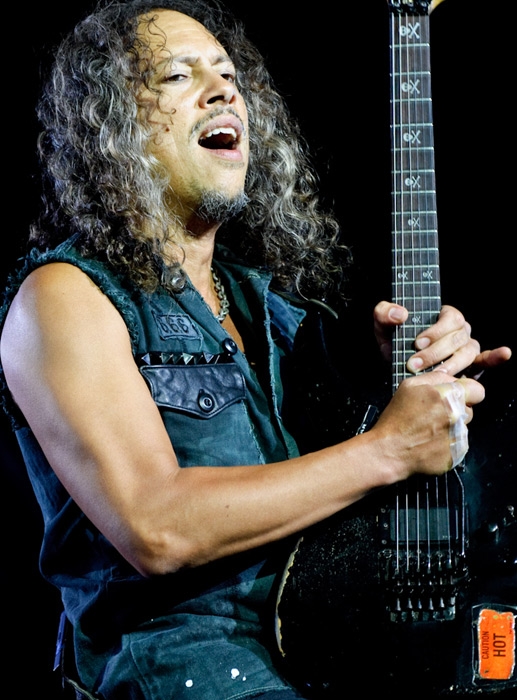 Metallica – Mit den Big Four im französischen Amneville. – Hammett again.