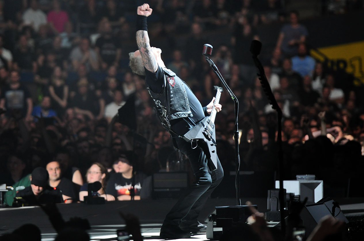Metallica – Ein intimer und intensiver Auftritt vor 15.000 Zuschauern. – Zum dritten!
