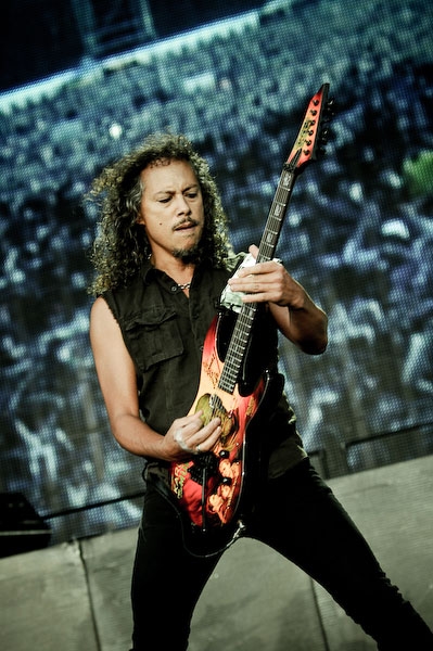 Metallica in Jonschwil 2010. – Kirk Hammett.