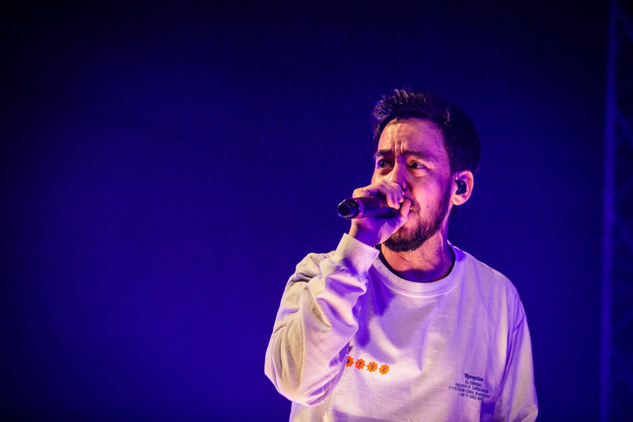 Der Linkin Park-Frontmann auf Solotour. – Mike Shinoda.