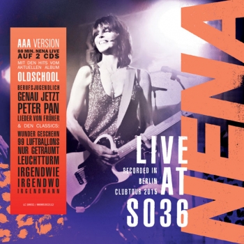 Nena - Live At SO36 Artwork