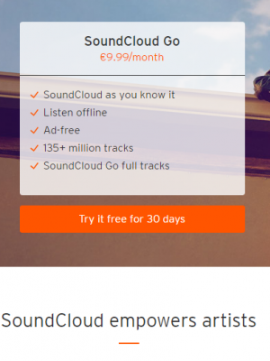 Musik-Streaming: SoundCloud greift Spotify an