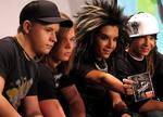 Tokio Hotel: Blonde Strähnchen und Pimpkette