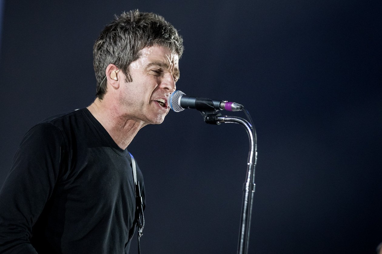 Noel Gallagher's High Flying Birds – Noel und Band live. – Noel Gallagher.
