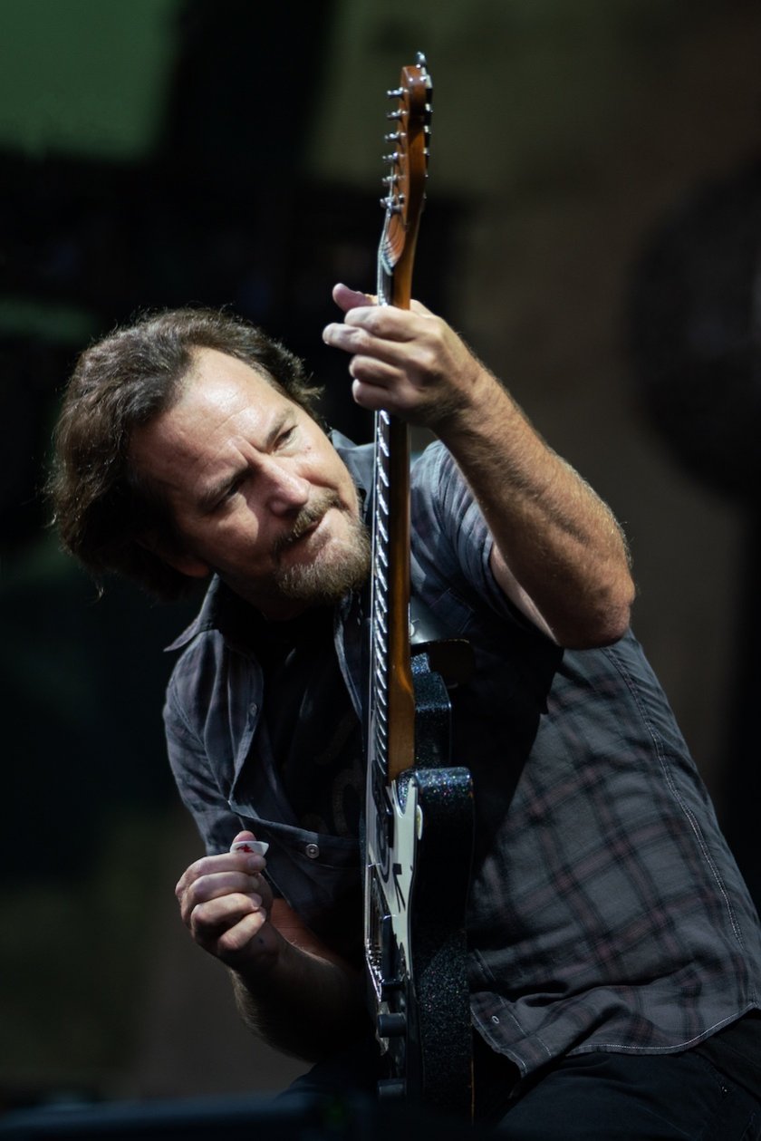 Pearl Jam – Eddie V edder und Co. begeistern die ausverkaufte Waldbühne. – Eddie Vedder.