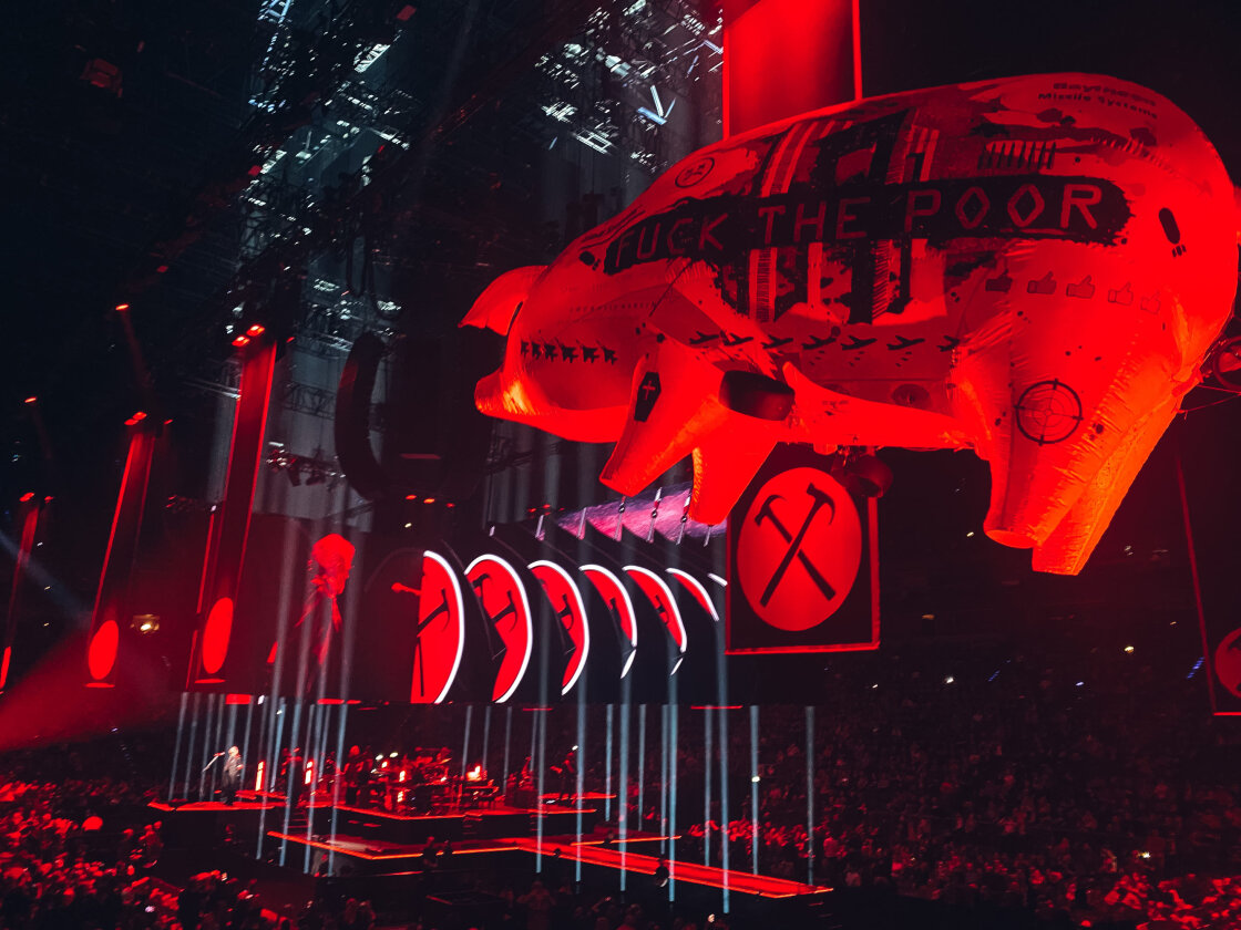 Pink Floyd-Hits und Demos in Köln. – Roger Waters.
