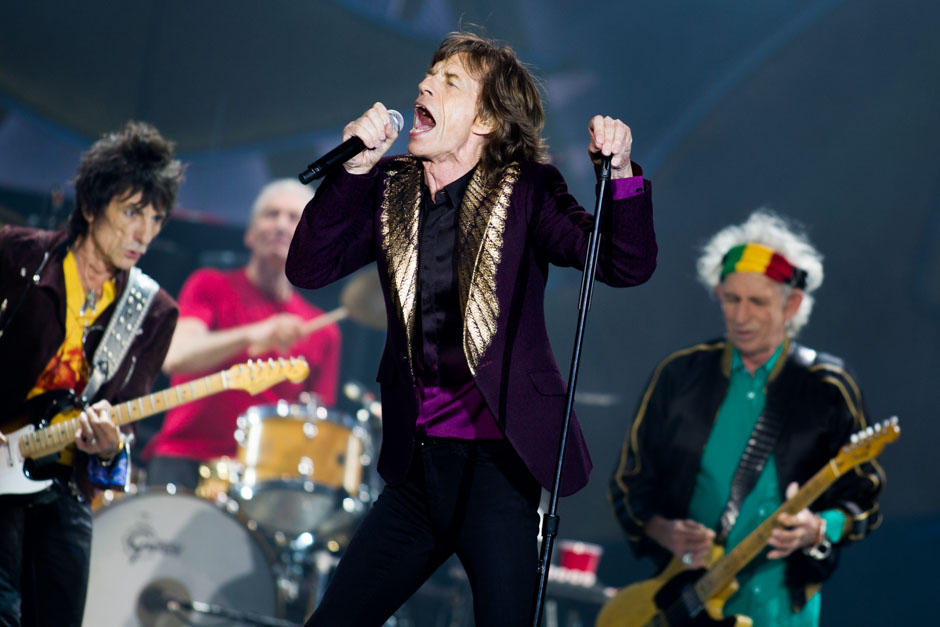 Die Stones auf ihrer -vermutlich - letzten Tour. – Die Rolling Stones
