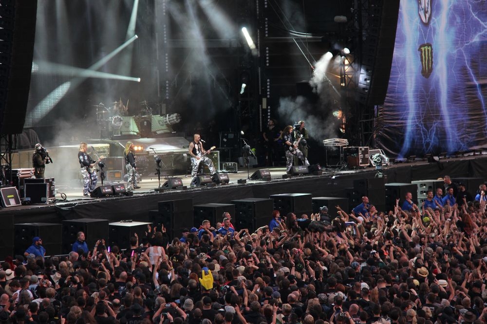 Sabaton – Headliner beim größten Metalfestival. – Full house.