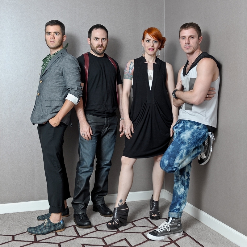 Scissor Sisters (1/4) Die Scissors zur "Night Work"Promo in Köln