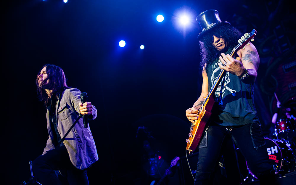Slash mit Myles Kennedy: Rock das E-Werk! – Slash und Myles Kennedy.