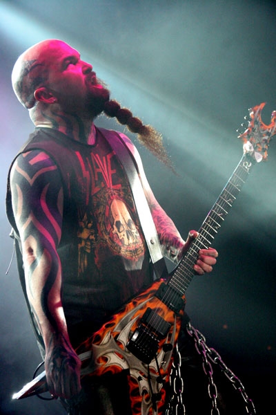 Slayer – Unholy Alliance-Tour 2008. – Kerry King