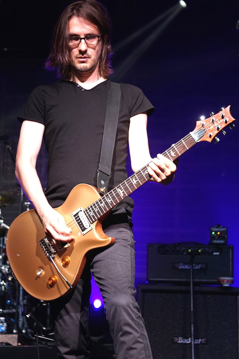 Beim letzten Europakonzert der "Hand. Cannot. Erase."-Tournee. – Steven Wilson.