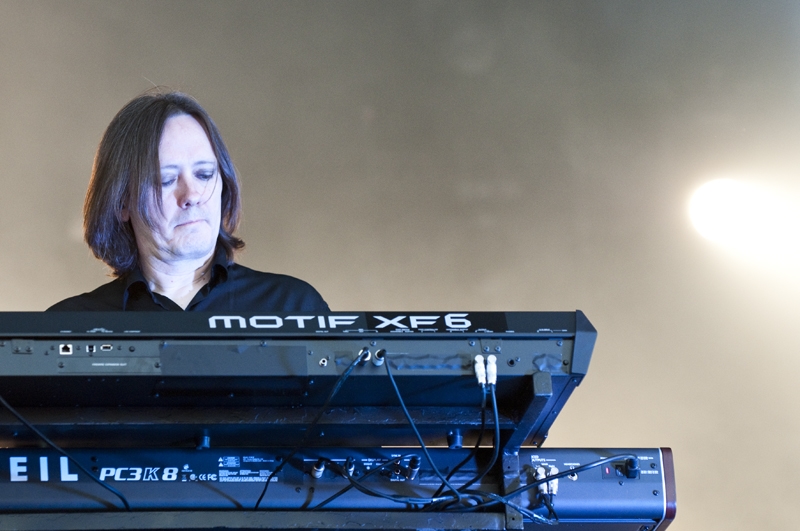 The Cure – Überall Heimvorteil: Robert Smith und Band. – Keyboarder Roger O'Donnell.