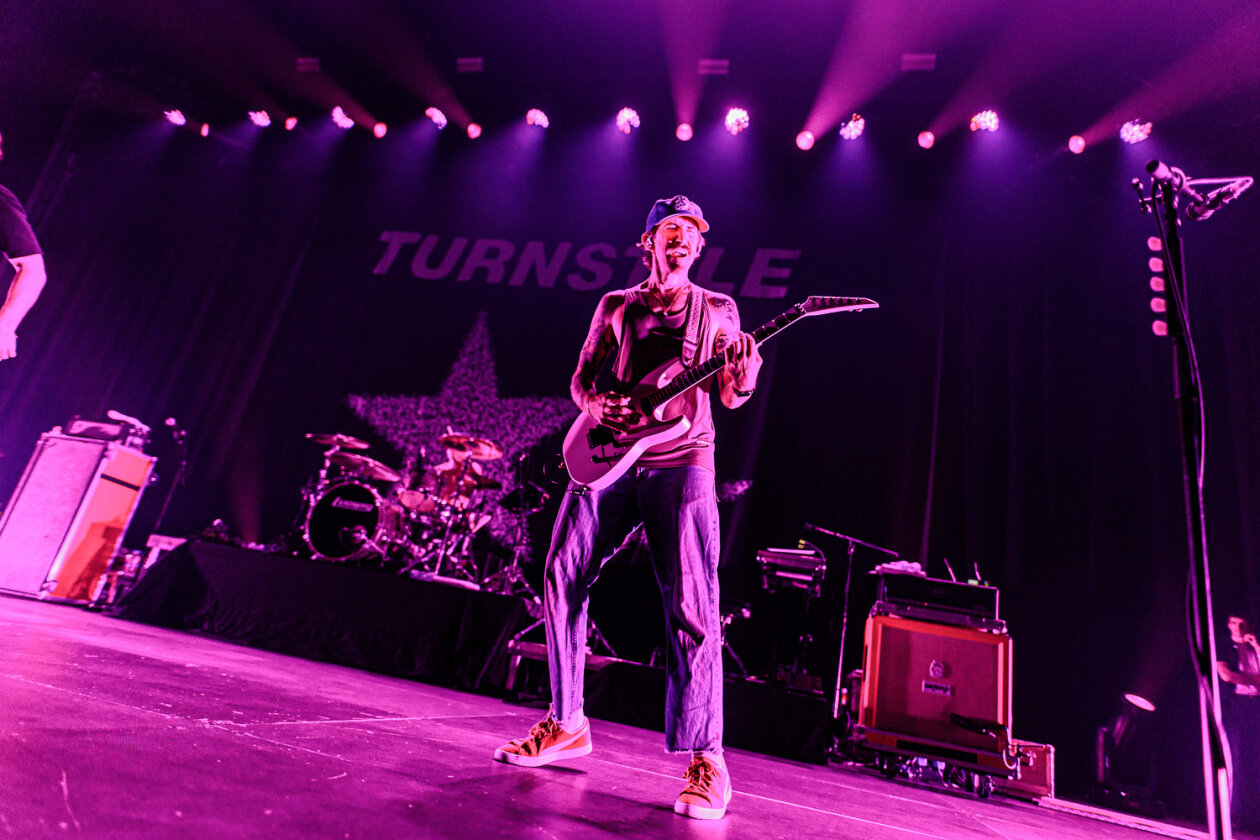 Turnstile Turnstile. (11/23) Die USHardcoreBand spielt ein