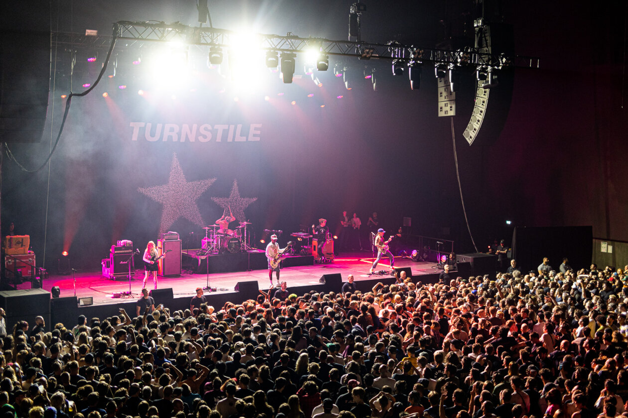 Turnstile Turnstile. (17/23) Die USHardcoreBand spielt ein
